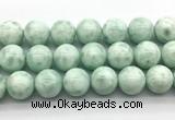 CAS308 15.5 inches 20mm round snowflake angelite gemstone beads