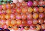 AGBS125 15 inches 14mm round agate gemstone beads wholesale