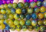 AGBS142 15 inches 14mm round agate gemstone beads wholesale