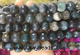 AGBS162 15 inches 16mm faceted round agate gemstone beads wholesale