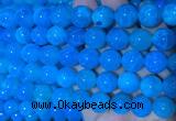 AGBS352 15 inches 12mm round blue dragon veins agate beads wholesale  AGBS352 15 inches 12mm round blue dragon veins agate beads wholesale