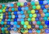 AGBS404 15 inches 6mm round colorful agate beads wholesale AGBS404 15 inches 6mm round colorful agate beads wholesale