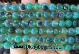 AGBS426 15 inches 8mm faceted round sugar heart agate beads wholesale AGBS426 15 inches 8mm faceted round sugar heart agate beads wholesale