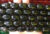 AGBS435 15 inches 13*18mm faceted drum agate beads wholesale AGBS435 15 inches 13*18mm faceted drum agate beads wholesale