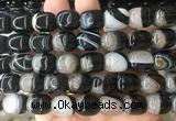 AGBS451 15 inches 12*14mm drum agate gemstone beads wholesale AGBS451 15 inches 12*14mm drum agate gemstone beads wholesale