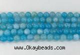 AGBS81 15 inches 8mm round blue fire agate beads wholesale