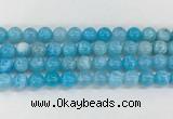 AGBS82 15 inches 10mm round blue fire agate beads wholesale