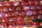 AGBS86 15 inches 13*18mm drum agate gemstone beads wholesale