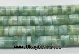 ASBS03 15 inches 3*8mm heishi peacock angelite gemstone beads