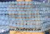 BCBS15 15 inches 6mm round blue chalcedony beads wholesale