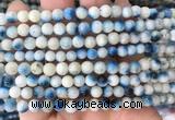 BIBS08 15 inches 6mm round blue ice glacierite stone beads wholesale