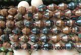 BLBS15 15 inches 10*11mm bell mahogany obsidian beads wholesale