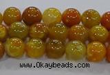 CAA1041 15.5 inches 6mm round dragon veins agate beads wholesale