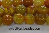 CAA1043 15.5 inches 10mm round dragon veins agate beads wholesale