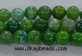 CAA1066 15.5 inches 6mm round dragon veins agate beads wholesale