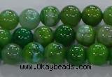 CAA1067 15.5 inches 8mm round dragon veins agate beads wholesale