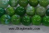 CAA1068 15.5 inches 10mm round dragon veins agate beads wholesale