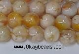 CAA1072 15.5 inches 8mm round sakura agate gemstone beads