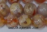 CAA1074 15.5 inches 12mm round sakura agate gemstone beads