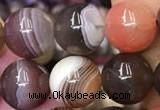 CAA1253 15.5 inches 10mm round Botswana agate beads wholesale