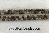 CAA1821 15.5 inches 6mm round banded agate gemstone beads