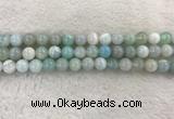 CAA1843 15.5 inches 10mm round banded agate gemstone beads