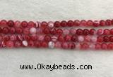 CAA1892 15.5 inches 8mm round banded agate gemstone beads