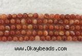 CAA1902 15.5 inches 8mm round banded agate gemstone beads