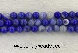 CAA1946 15.5 inches 16mm round banded agate gemstone beads