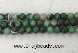 CAA1995 15.5 inches 14mm round banded agate gemstone beads