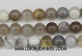 CAA224 15.5 inches 8mm round botswana agate gemstone beads