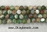 CAA2306 15.5 inches 16mm round banded agate gemstone beads