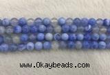 CAA2334 15.5 inches 10mm round banded agate gemstone beads