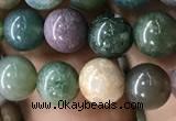 CAA2364 15.5 inches 6mm round Indian agate beads wholesale