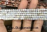 CAA2805 15 inches 4mm faceted round fire crackle agate beads wholesale