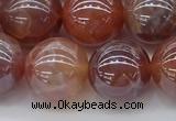 CAA3504 15.5 inches 12mm round AB-color fire agate beads wholesale