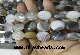 CAA3565 15.5 inches 13*18mm oval grey Botswana agate beads