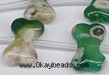 CAA3614 15.5 inches 18*25mm - 20*30mm bone sakura agate beads