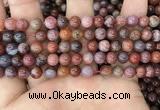 CAA3621 15.5 inches 6mm round Portuguese agate beads wholesale