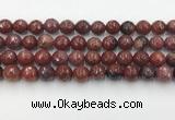 CAA3631 15.5 inches 10mm faceted round Portuguese agate beads