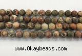 CAA3702 15.5 inches 12mm round rainforest agate beads wholesale