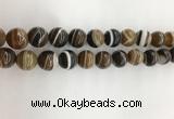 CAA3802 15.5 inches 12mm round line agate beads wholesale