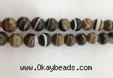 CAA3804 15.5 inches 16mm round line agate beads wholesale