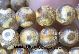 CAA3846 15 inches 6mm round tibetan agate beads wholesale