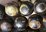 CAA3886 15 inches 8mm round tibetan agate beads wholesale