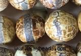 CAA3891 15 inches 10mm round tibetan agate beads wholesale