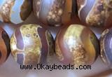 CAA3895 15 inches 10mm round tibetan agate beads wholesale