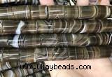 CAA3949 15.5 inches 15*18mm tube Madagascar agate beads wholesale