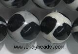 CAA3988 15 inches 12mm round tibetan agate beads wholesale