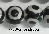 CAA3993 15 inches 12mm round tibetan agate beads wholesale